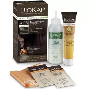 nutricolor rapid tartós hajfesték nr 4.05 chocolate chestnut 135 ml