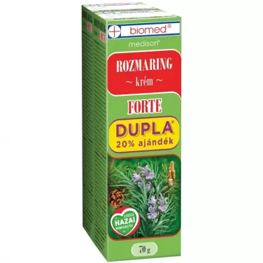 Biomed rozmaring krém forte dupla 2x70g 140 g