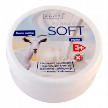 Editt SOFT cosmetics test és arckrém kecsketej kivonattal 150 ml