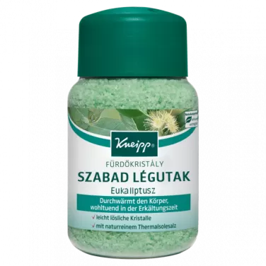 Fürdőkristály szabad légutak fürdőkristály eukaliptus 500 g