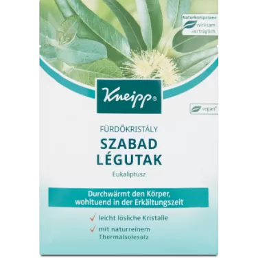 Fürdőkristály szabad légutak fürdőkristály eukaliptus 60 g