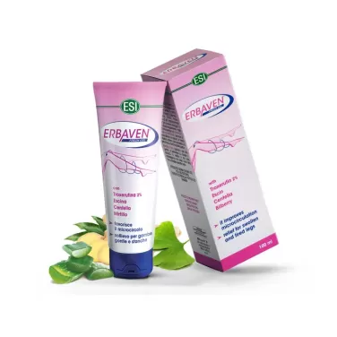 Esi erbaven visszerek és hajszálerek ellen frissítő gél 100 ml