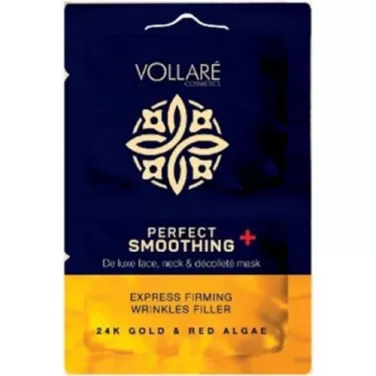 Up azonnali bőrkisimító arcpakolás 24 karátos arannyal 10 ml