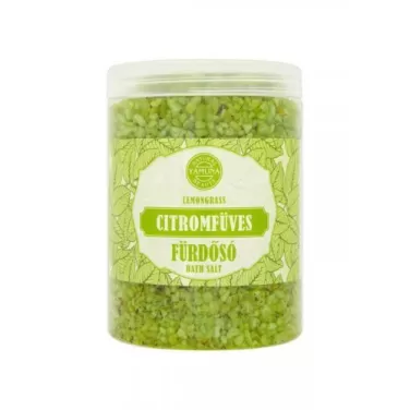 Tégelyes fürdősó citromfüves 1000 g