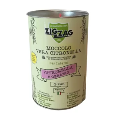 Zag citronella gyertya alumínium - 24 óra kültéri rovarriasztó 1 db